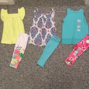 Bundle of Carter capri outfits